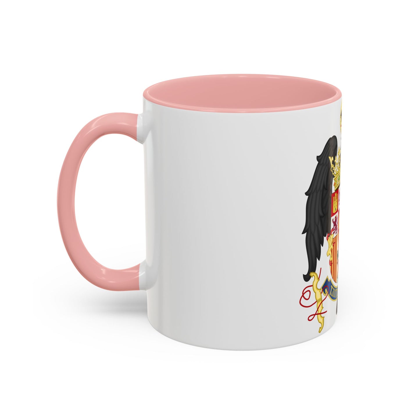 Coat of Arms of Queen Isabella of Castile (1492-1504) - Accent Coffee Mug