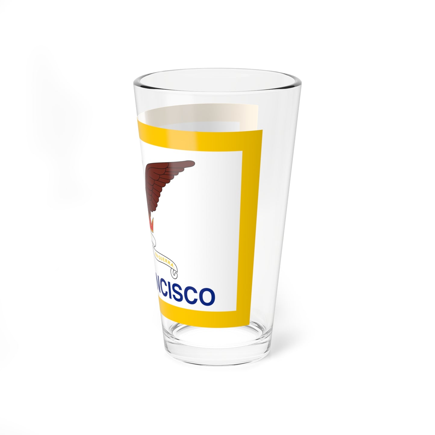 Flag of San Francisco California (United States) Pint Glass 16oz