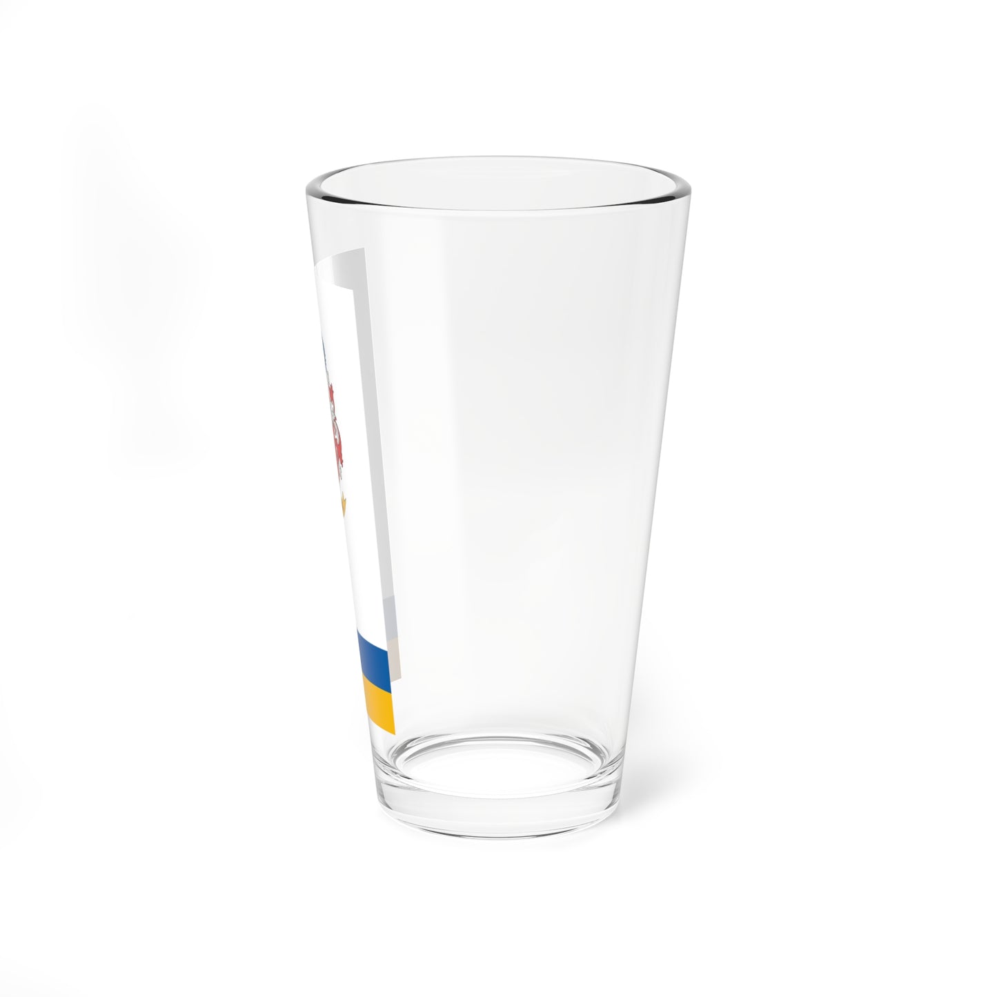 Flag of Kajdacs vertical (Hungary) Pint Glass 16oz