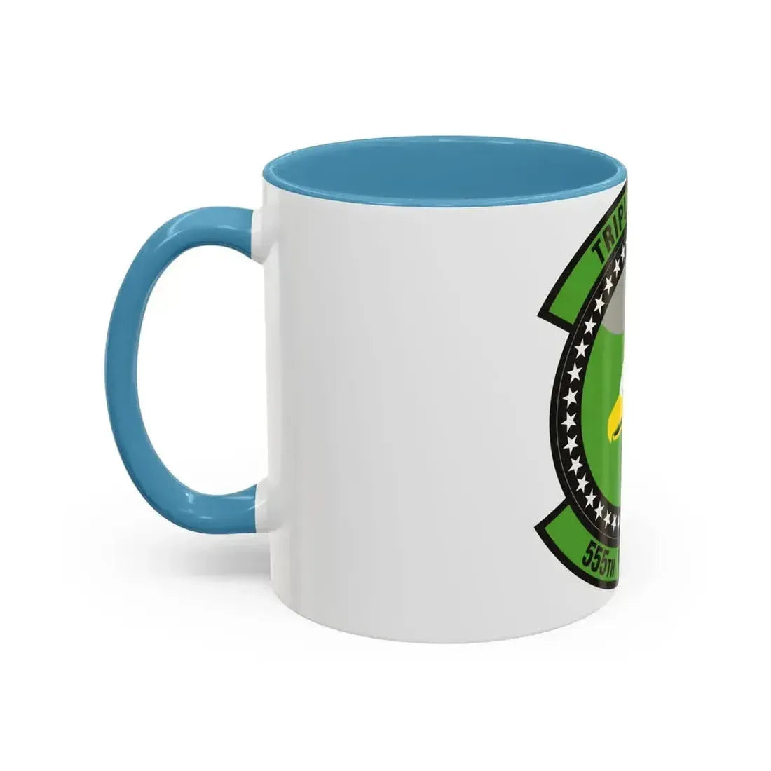 555th Fighter Squadron (U.S. Air Force) Accent Coffee Mug - Go Mug Yourself