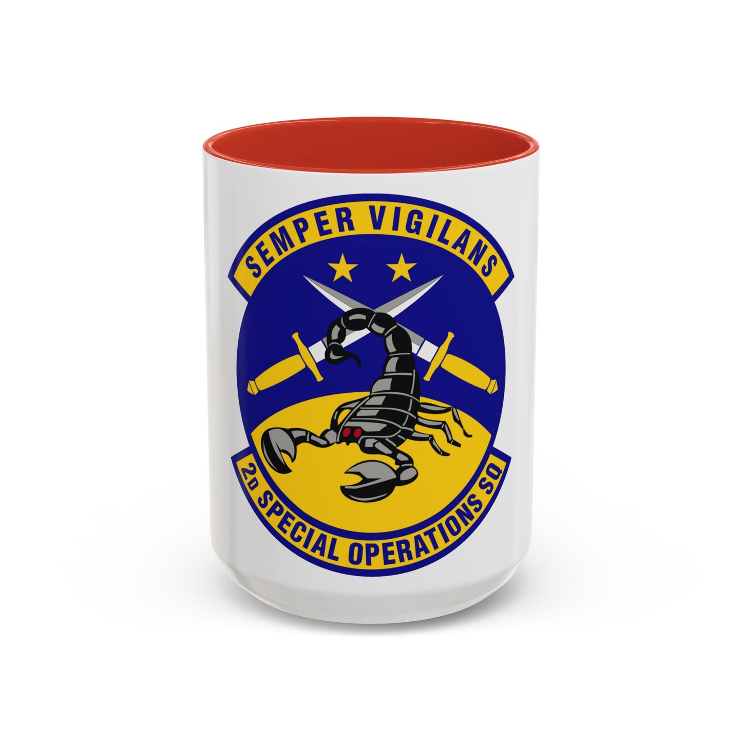2d Special Operations Squadron (U.S. Air Force) Accent Coffee Mug