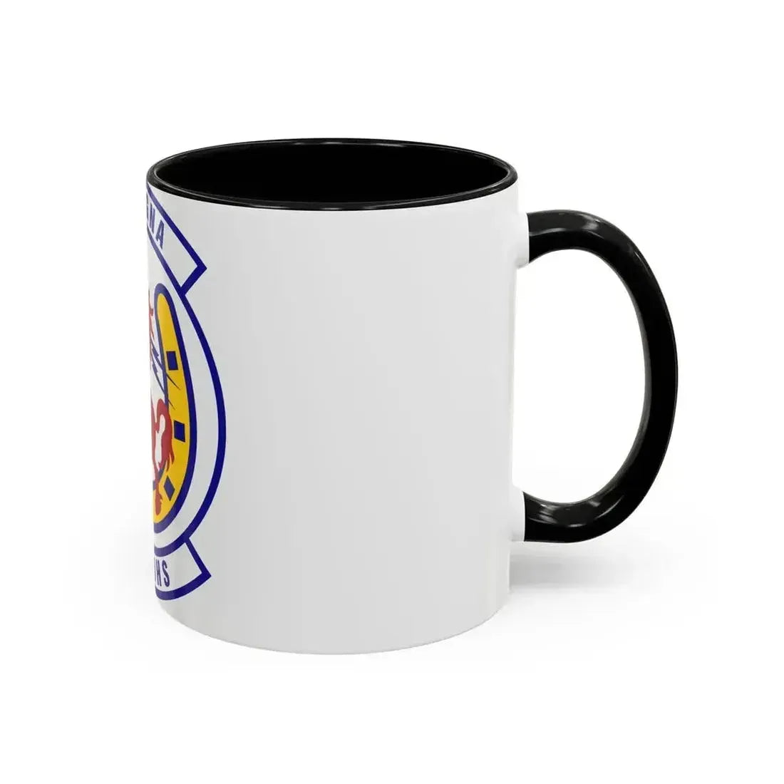 556th Red Horse Squadron (U.S. Air Force) Accent Coffee Mug - Go Mug Yourself