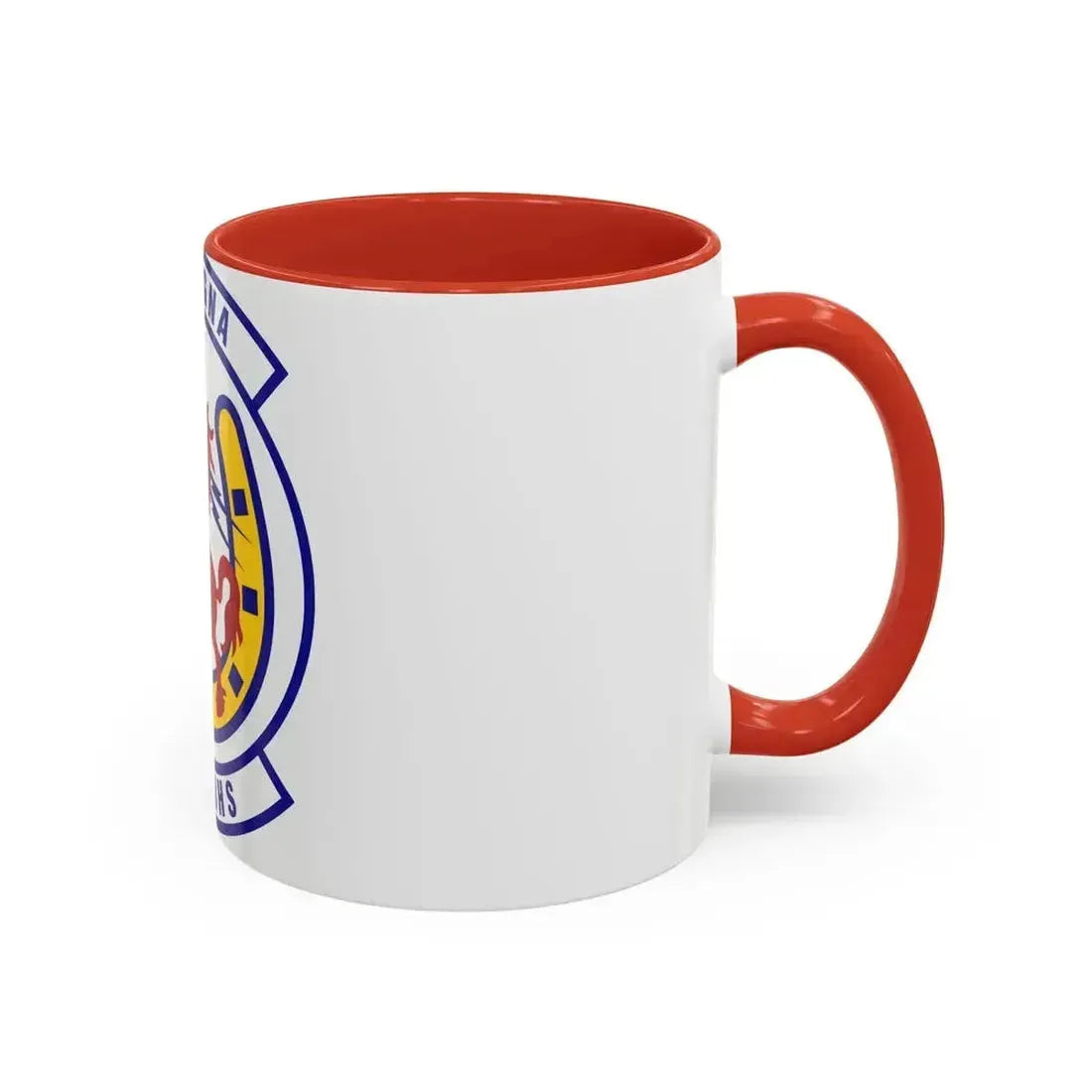 556th Red Horse Squadron (U.S. Air Force) Accent Coffee Mug - Go Mug Yourself