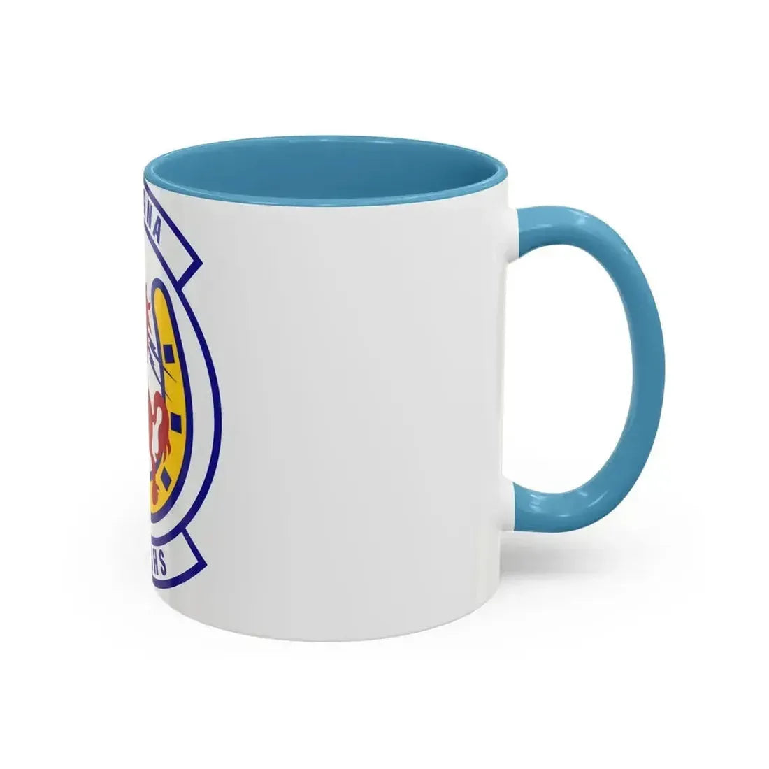 556th Red Horse Squadron (U.S. Air Force) Accent Coffee Mug - Go Mug Yourself