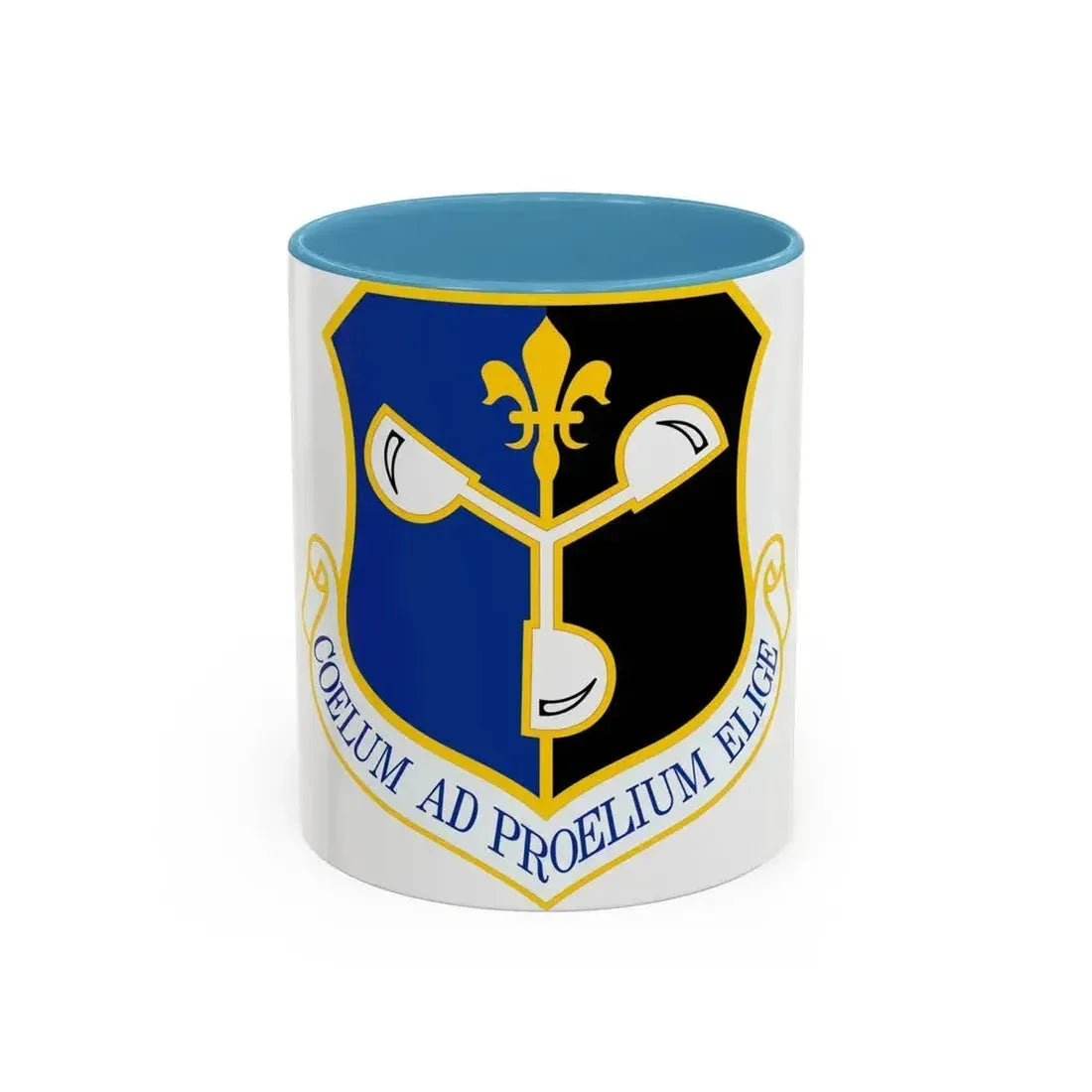 557 Weather Wing ACC (U.S. Air Force) Accent Coffee Mug 11oz Light Blue - Go Mug Yourself