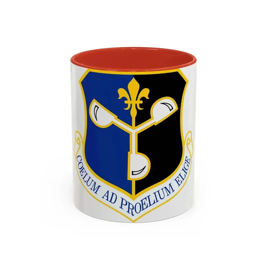 557 Weather Wing ACC (U.S. Air Force) Accent Coffee Mug 11oz Red - Go Mug Yourself