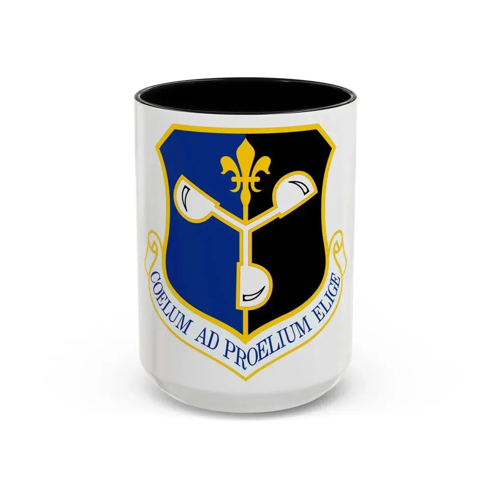 557 Weather Wing ACC (U.S. Air Force) Accent Coffee Mug 15oz Black - Go Mug Yourself