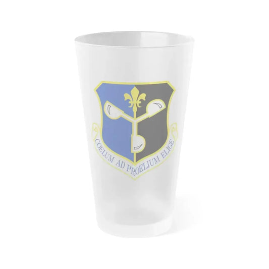 557 Weather Wing ACC (U.S. Air Force) Frosted Pint Glass 16oz 16oz Frosted - Go Mug Yourself