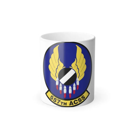 557th Aircraft Sustainment Squadron (U.S. Air Force) Color Changing Coffee Mug 11oz - Go Mug Yourself