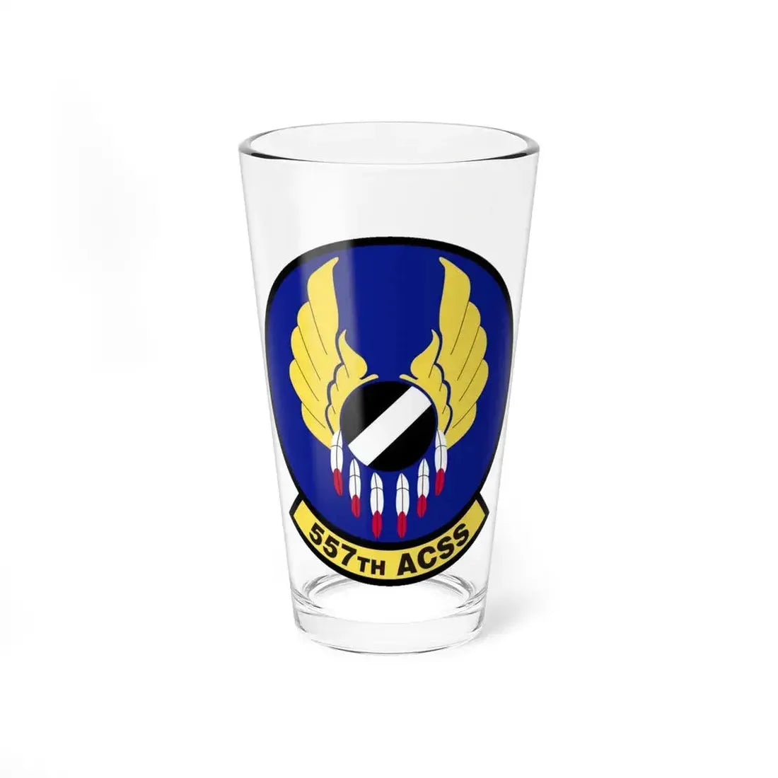 557th Aircraft Sustainment Squadron (U.S. Air Force) Pint Glass 16oz 16oz - Go Mug Yourself