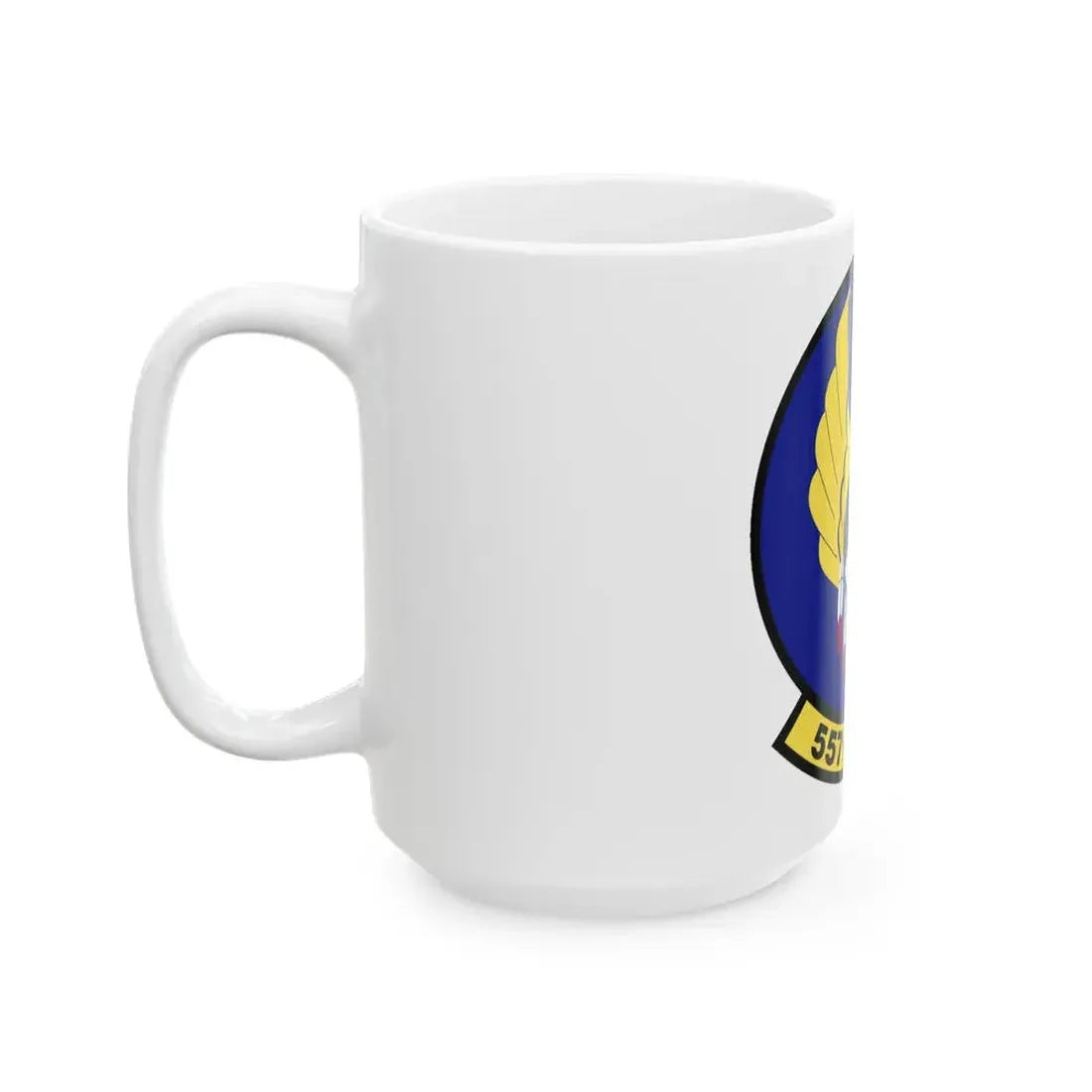557th Aircraft Sustainment Squadron (U.S. Air Force) White Coffee Mug - Go Mug Yourself