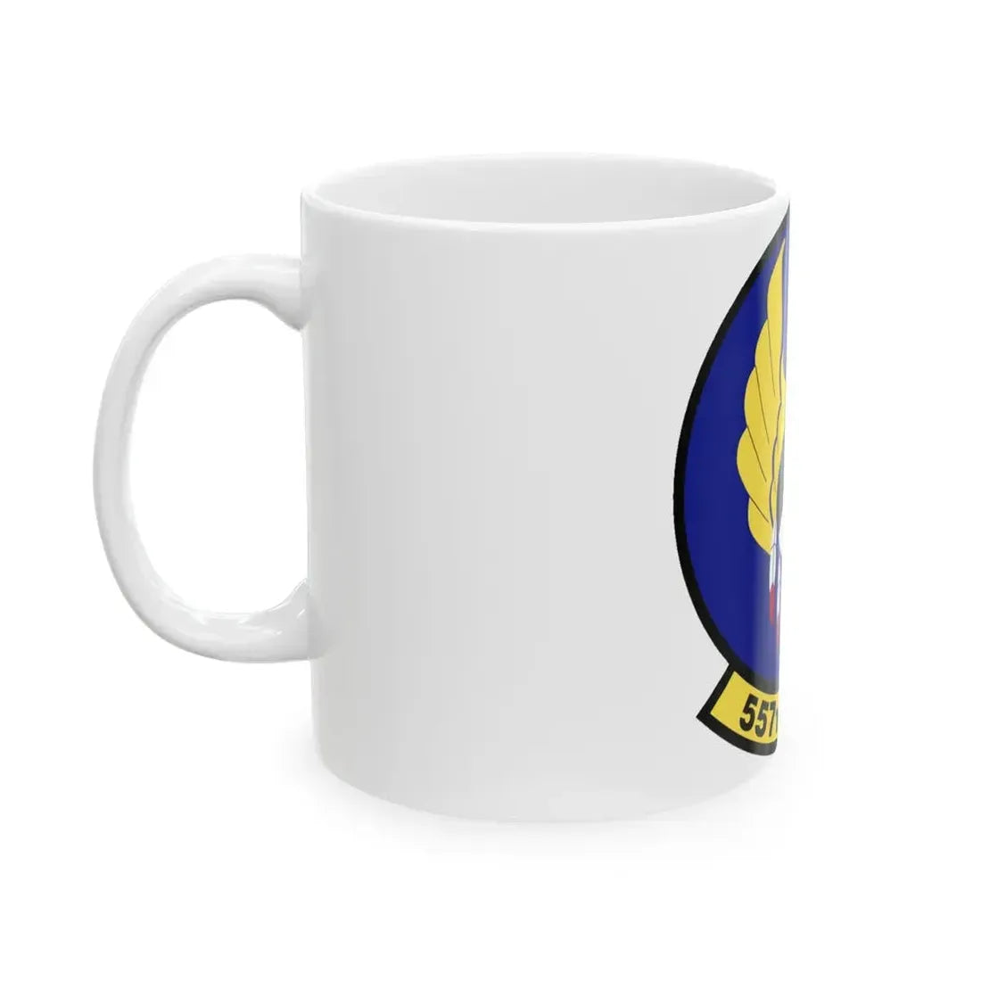 557th Aircraft Sustainment Squadron (U.S. Air Force) White Coffee Mug - Go Mug Yourself