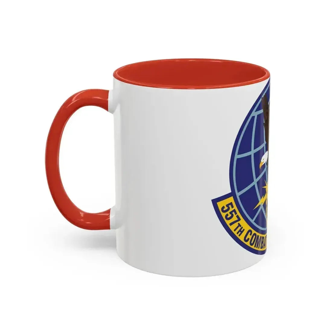 557th Combat Sustainment Squadron (U.S. Air Force) Accent Coffee Mug - Go Mug Yourself