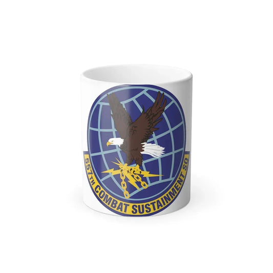 557th Combat Sustainment Squadron (U.S. Air Force) Color Changing Coffee Mug 11oz - Go Mug Yourself