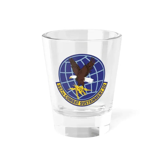 557th Combat Sustainment Squadron (U.S. Air Force) Shot Glass 1.5oz 1.5oz - Go Mug Yourself