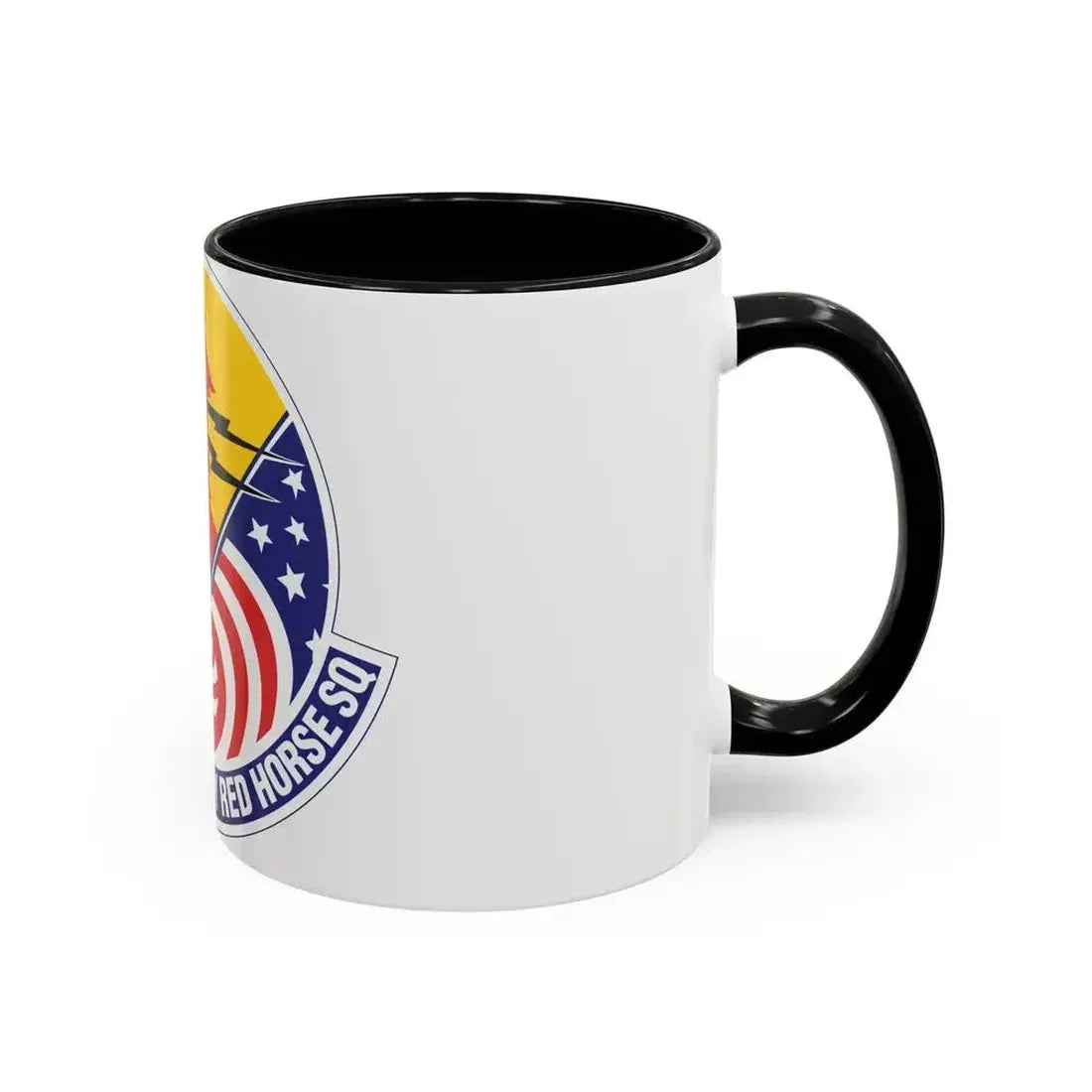 557th Expeditionary Red Horse Squadron (U.S. Air Force) Accent Coffee Mug - Go Mug Yourself