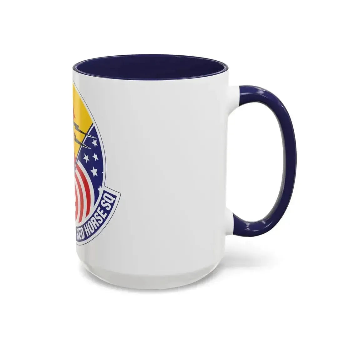 557th Expeditionary Red Horse Squadron (U.S. Air Force) Accent Coffee Mug - Go Mug Yourself