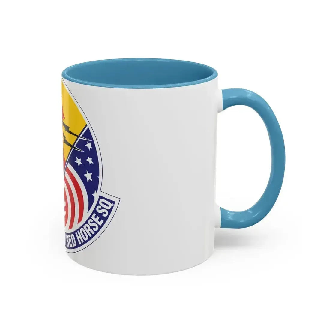557th Expeditionary Red Horse Squadron (U.S. Air Force) Accent Coffee Mug - Go Mug Yourself