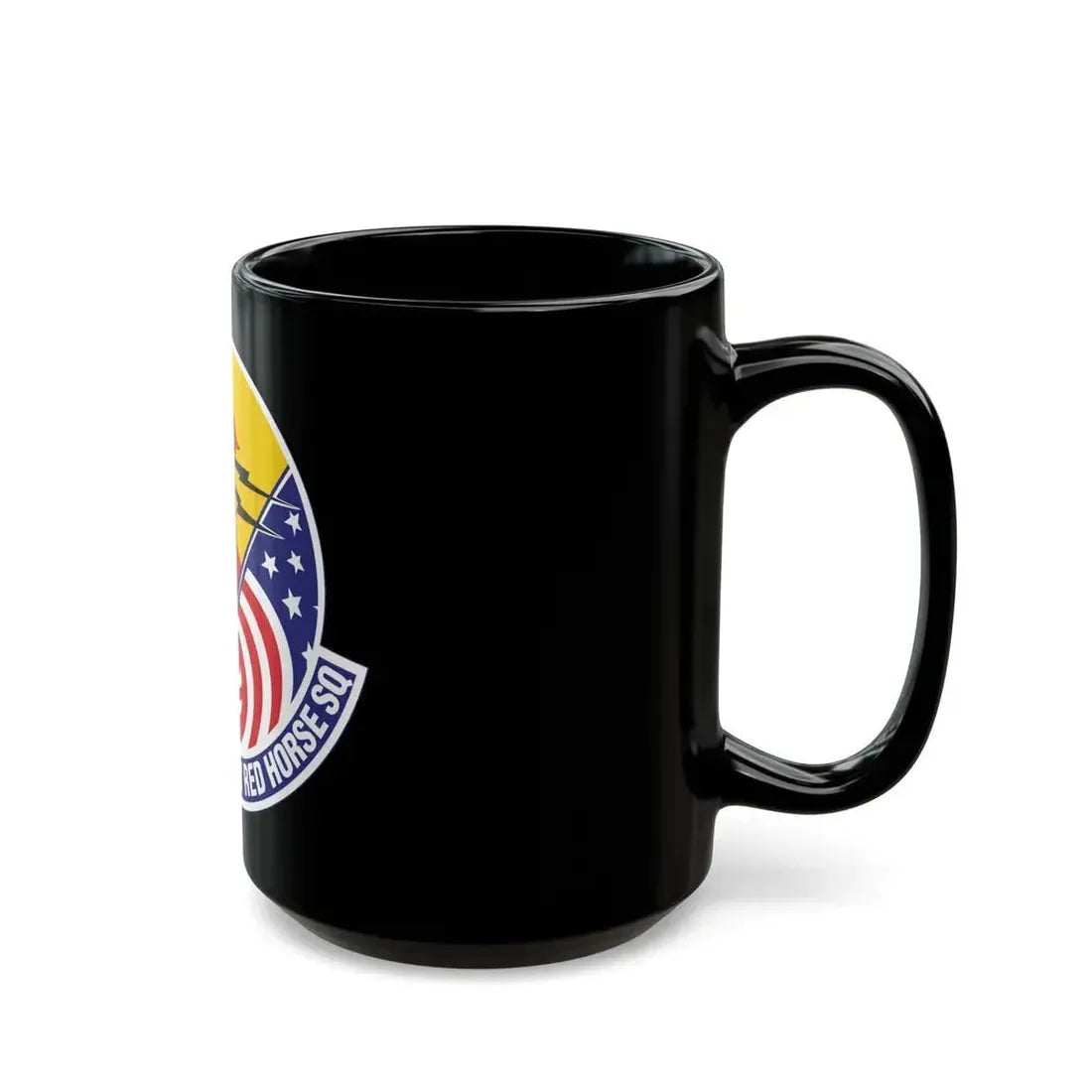 557th Expeditionary Red Horse Squadron (U.S. Air Force) Black Coffee Mug - Go Mug Yourself