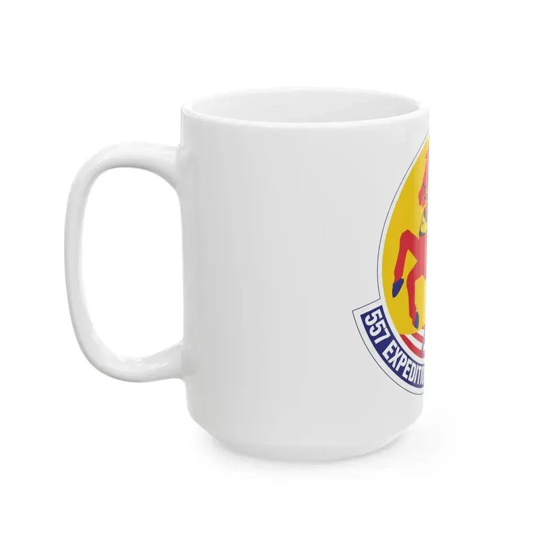 557th Expeditionary Red Horse Squadron (U.S. Air Force) White Coffee Mug - Go Mug Yourself