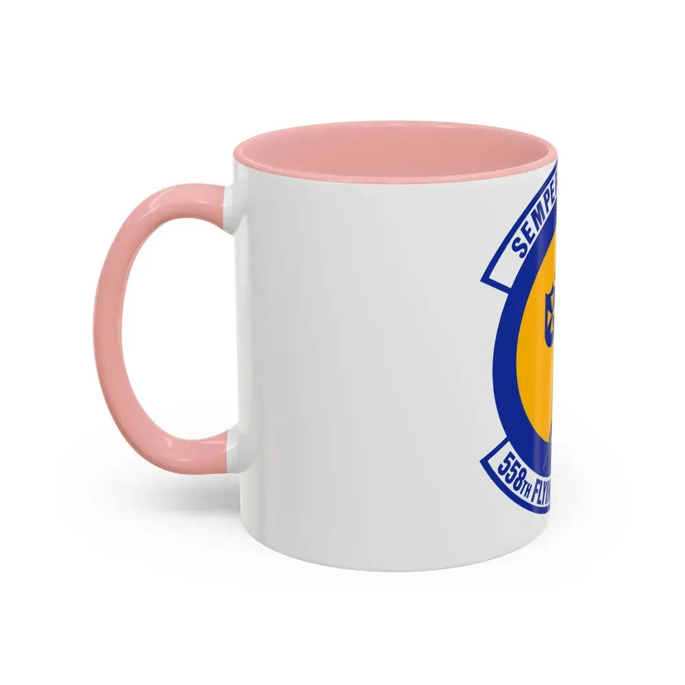 558 Flying Training Squadron AETC (U.S. Air Force) Accent Coffee Mug - Go Mug Yourself