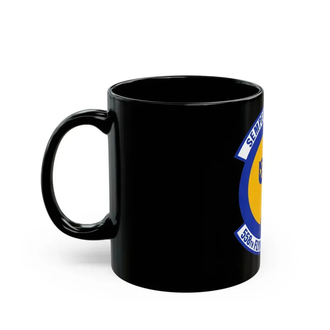 558 Flying Training Squadron AETC (U.S. Air Force) Black Coffee Mug - Go Mug Yourself