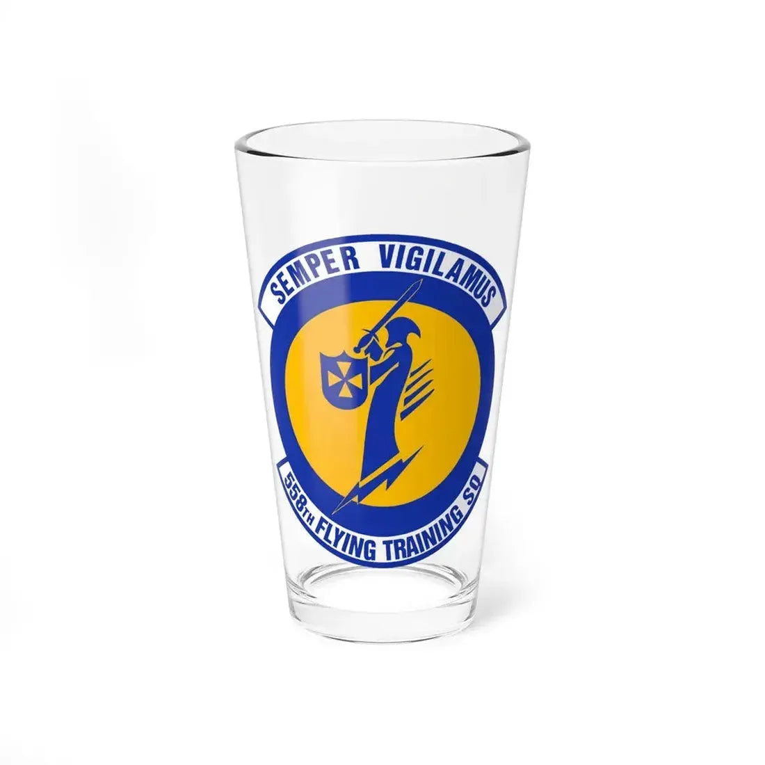 558 Flying Training Squadron AETC (U.S. Air Force) Pint Glass 16oz 16oz - Go Mug Yourself