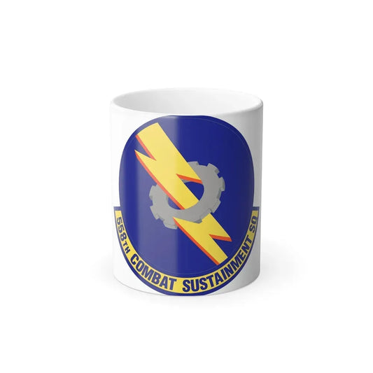 558th Combat Sustainment Squadron (U.S. Air Force) Color Changing Coffee Mug 11oz - Go Mug Yourself