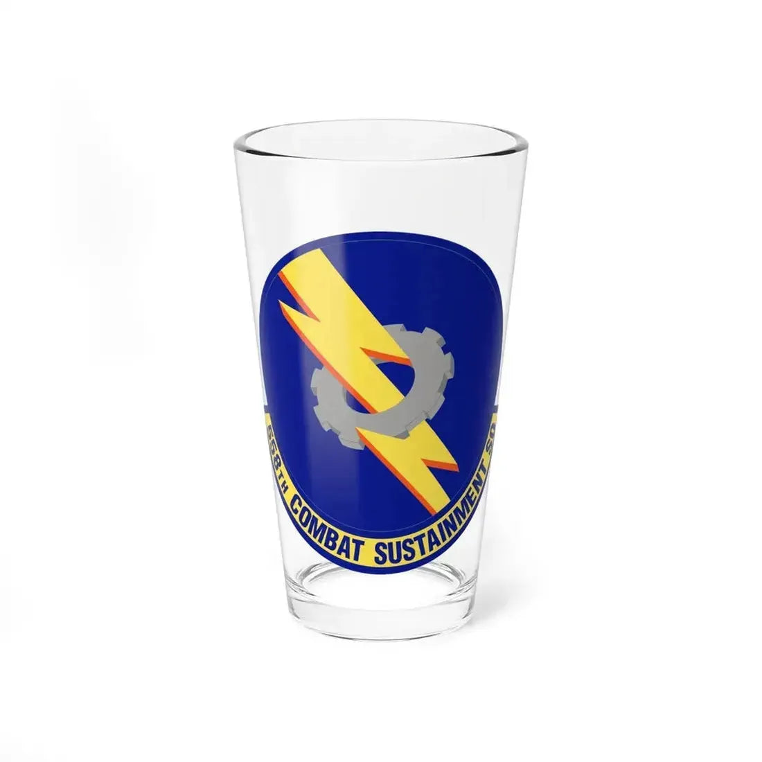 558th Combat Sustainment Squadron (U.S. Air Force) Pint Glass 16oz 16oz - Go Mug Yourself