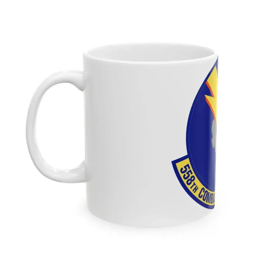 558th Combat Sustainment Squadron (U.S. Air Force) White Coffee Mug - Go Mug Yourself