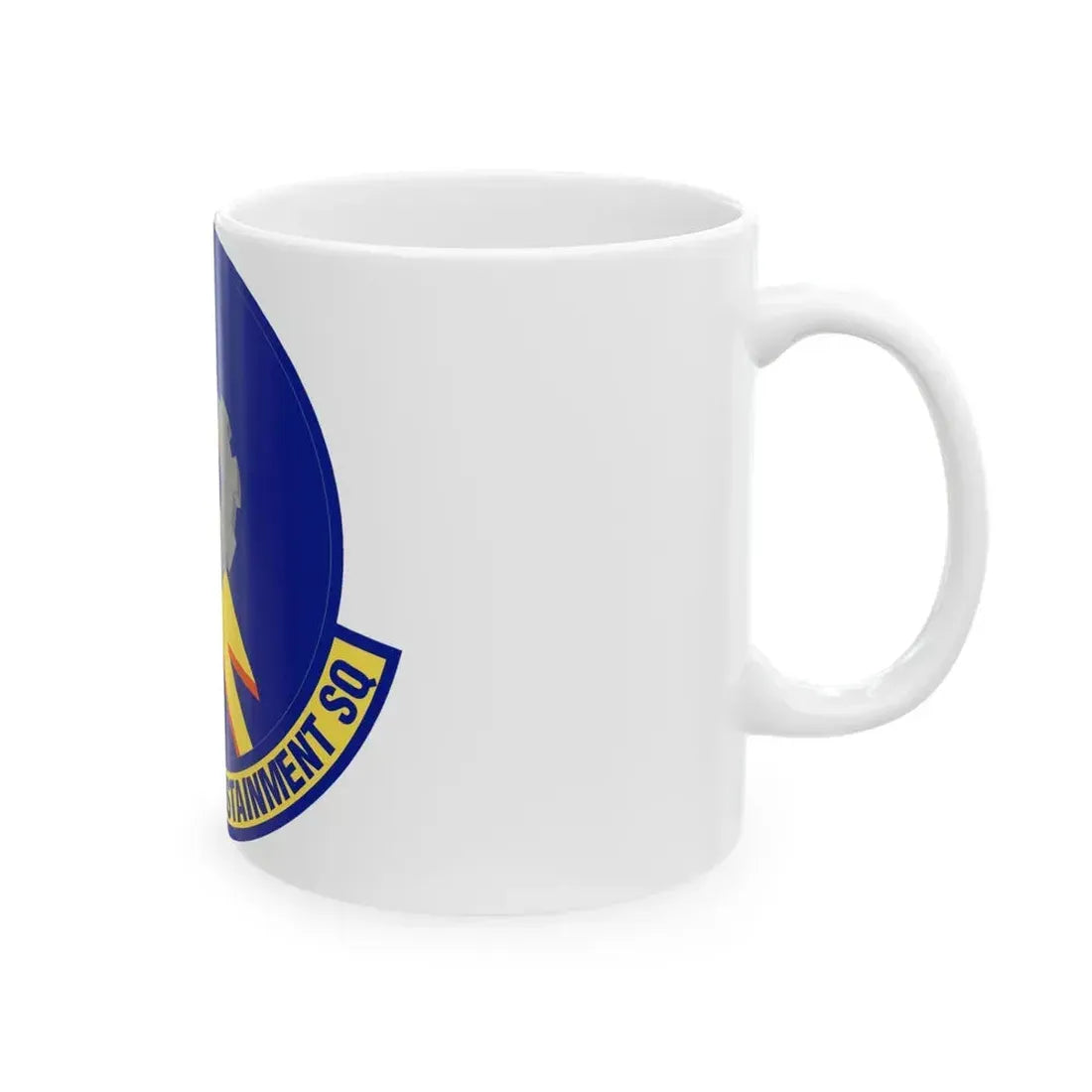 558th Combat Sustainment Squadron (U.S. Air Force) White Coffee Mug - Go Mug Yourself