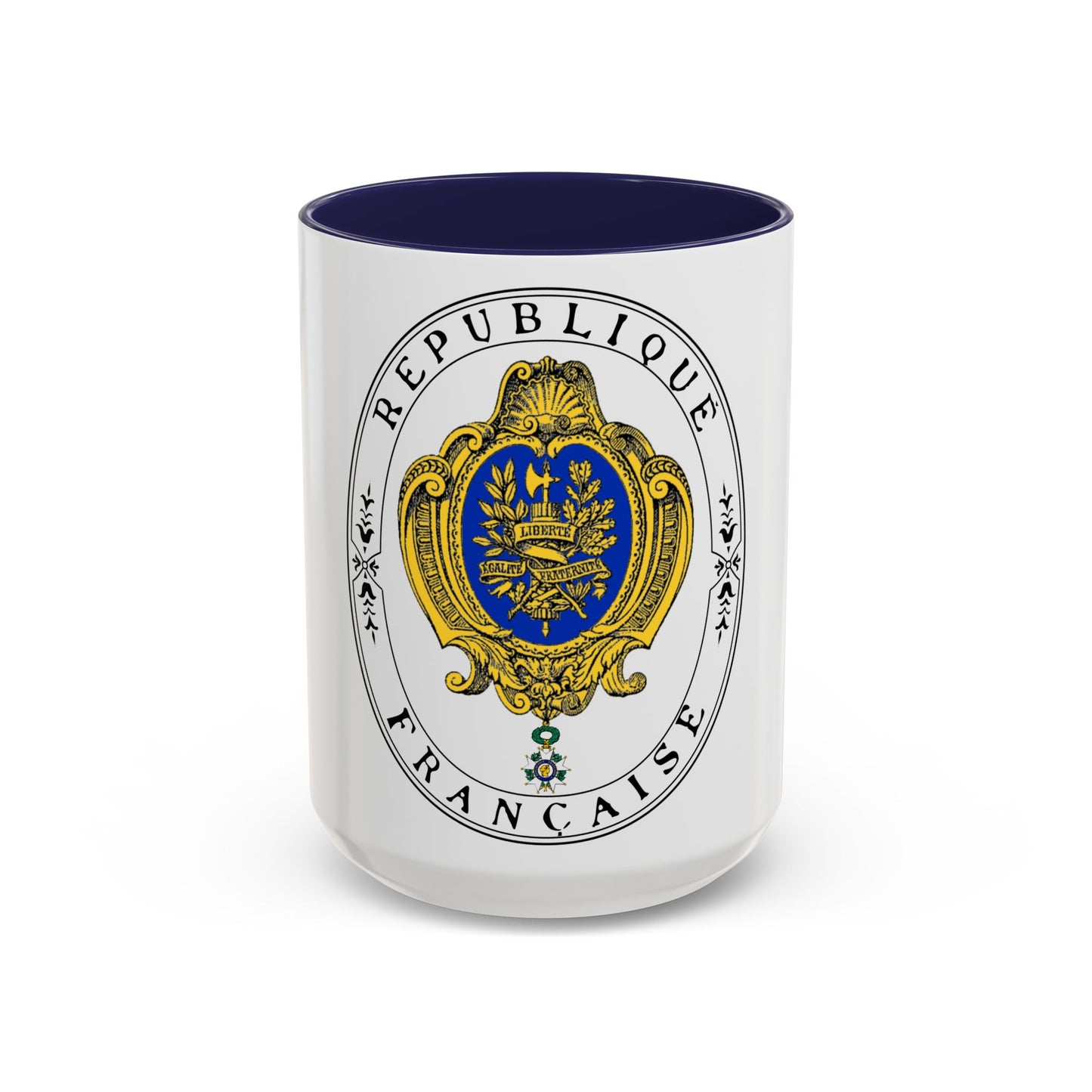 Coat of arms of the French Republic (1905) - Accent Coffee Mug