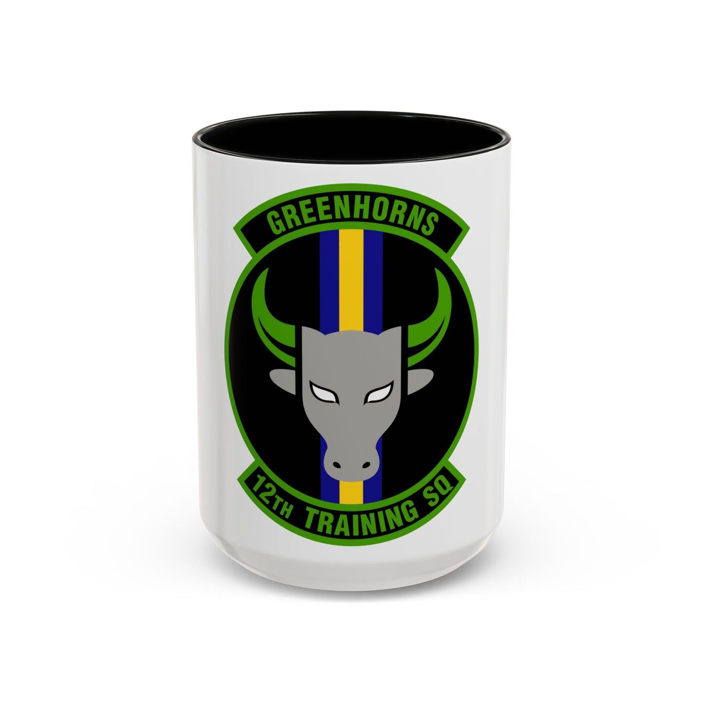 12 Training Sq AETC (U.S. Air Force) Accent Coffee Mug