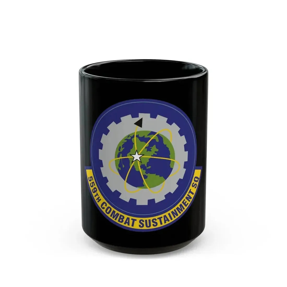 559th Combat Sustainment Squadron (U.S. Air Force) Black Coffee Mug 15oz - Go Mug Yourself