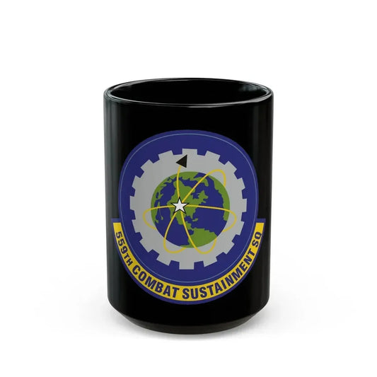 559th Combat Sustainment Squadron (U.S. Air Force) Black Coffee Mug 15oz - Go Mug Yourself