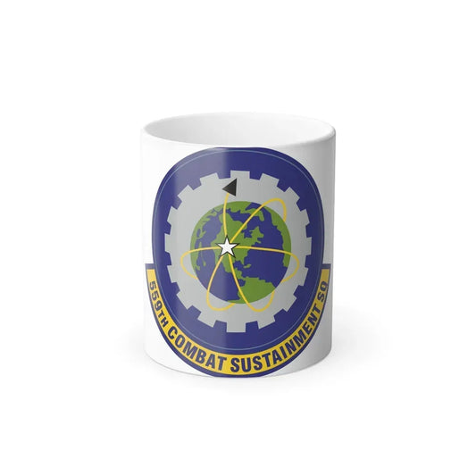 559th Combat Sustainment Squadron (U.S. Air Force) Color Changing Coffee Mug 11oz - Go Mug Yourself