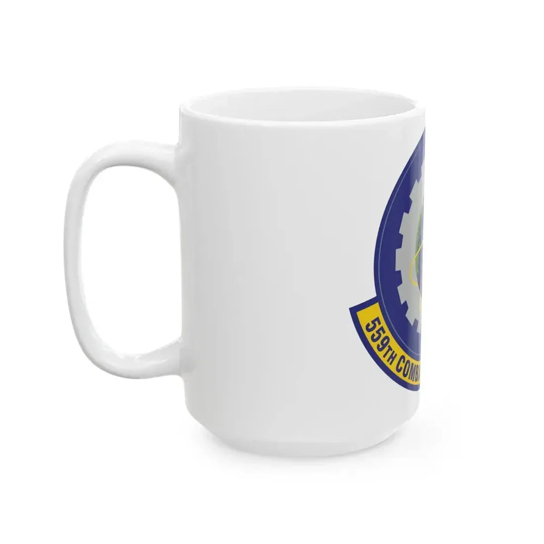 559th Combat Sustainment Squadron (U.S. Air Force) White Coffee Mug - Go Mug Yourself