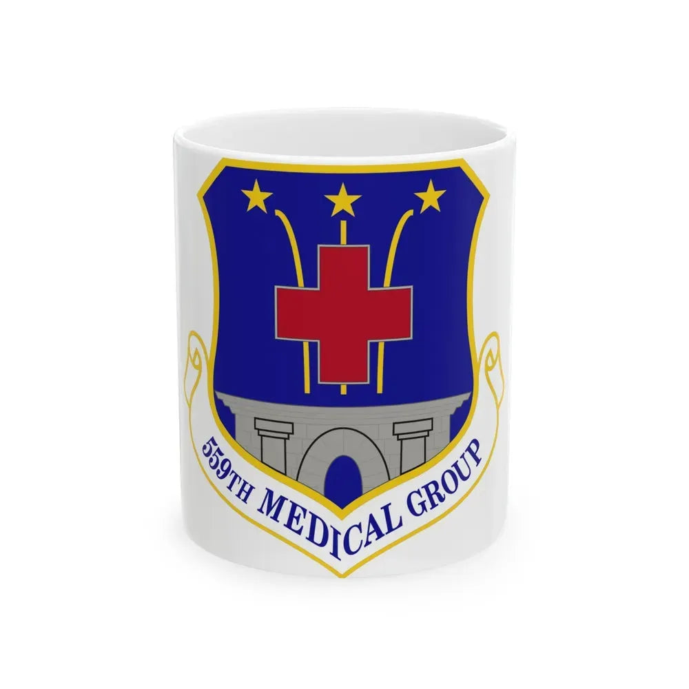 559th Medical Group (U.S. Air Force) White Coffee Mug 11oz - Go Mug Yourself