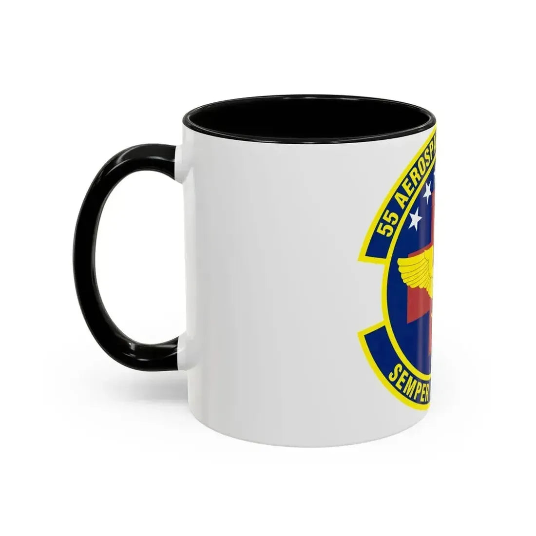 55th Aerospace Medicine Squadron (U.S. Air Force) Accent Coffee Mug - Go Mug Yourself