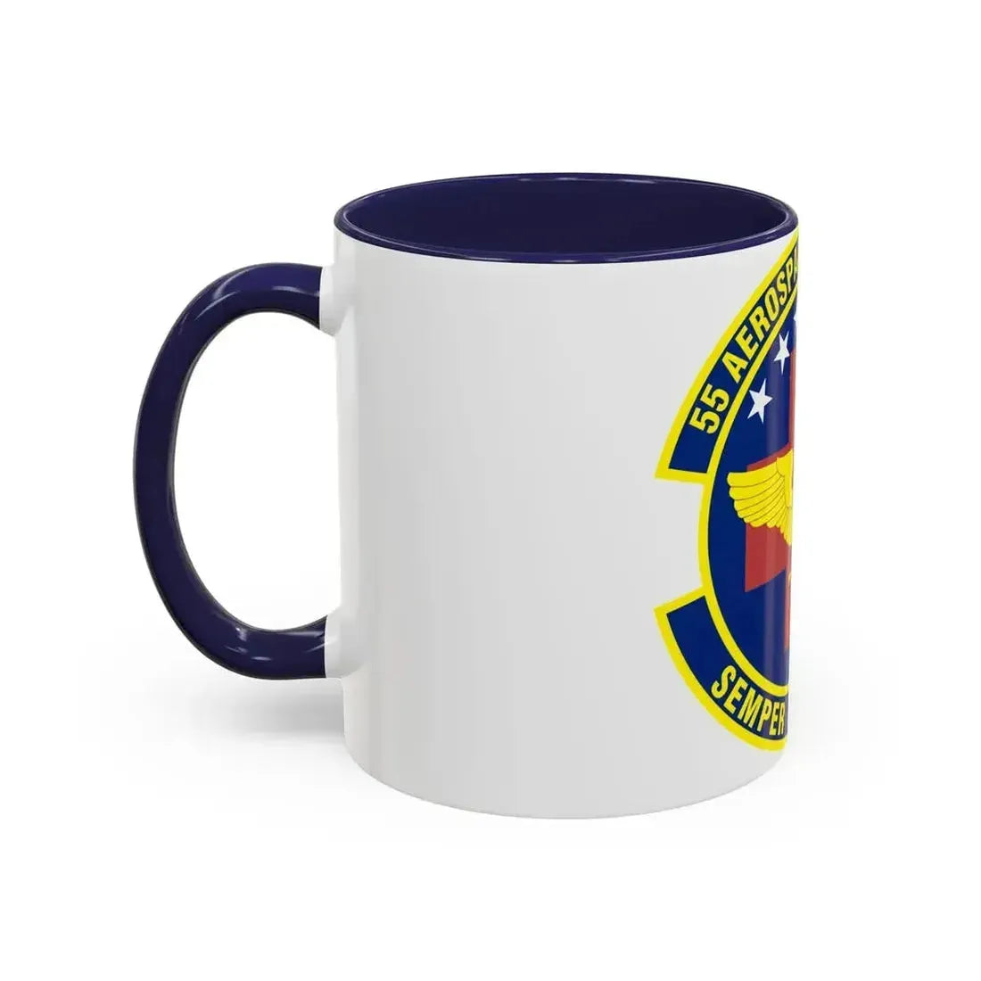 55th Aerospace Medicine Squadron (U.S. Air Force) Accent Coffee Mug - Go Mug Yourself