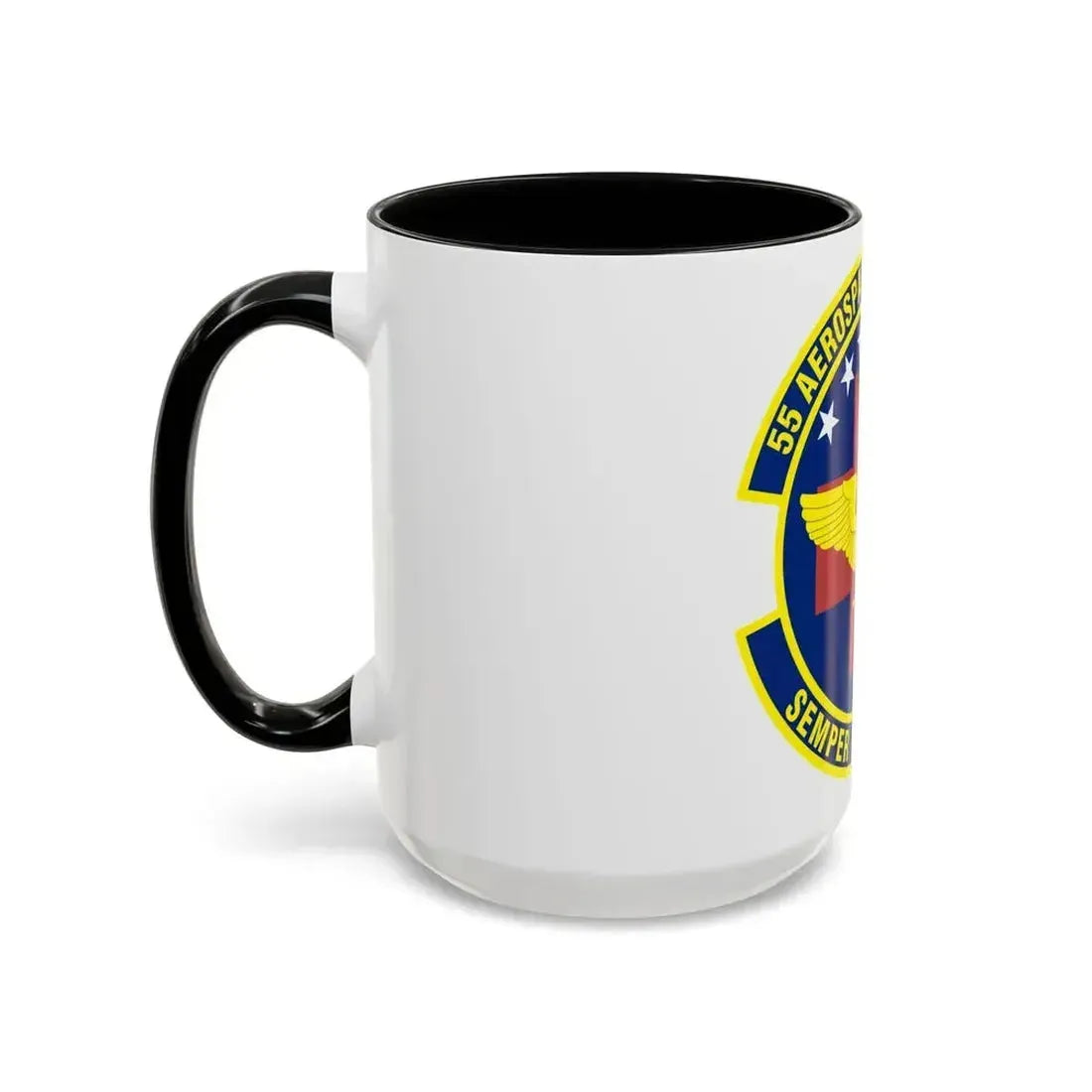 55th Aerospace Medicine Squadron (U.S. Air Force) Accent Coffee Mug - Go Mug Yourself