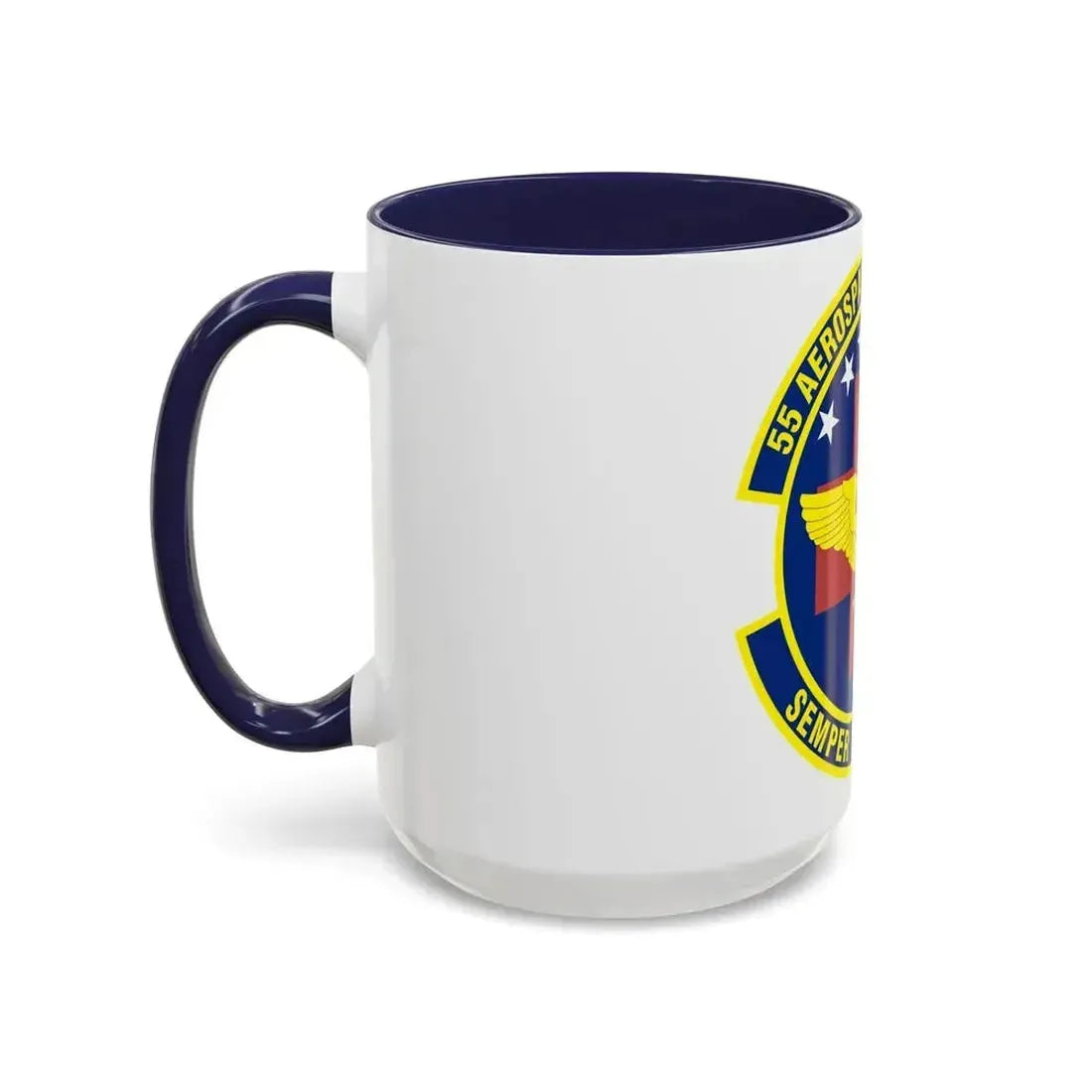 55th Aerospace Medicine Squadron (U.S. Air Force) Accent Coffee Mug - Go Mug Yourself