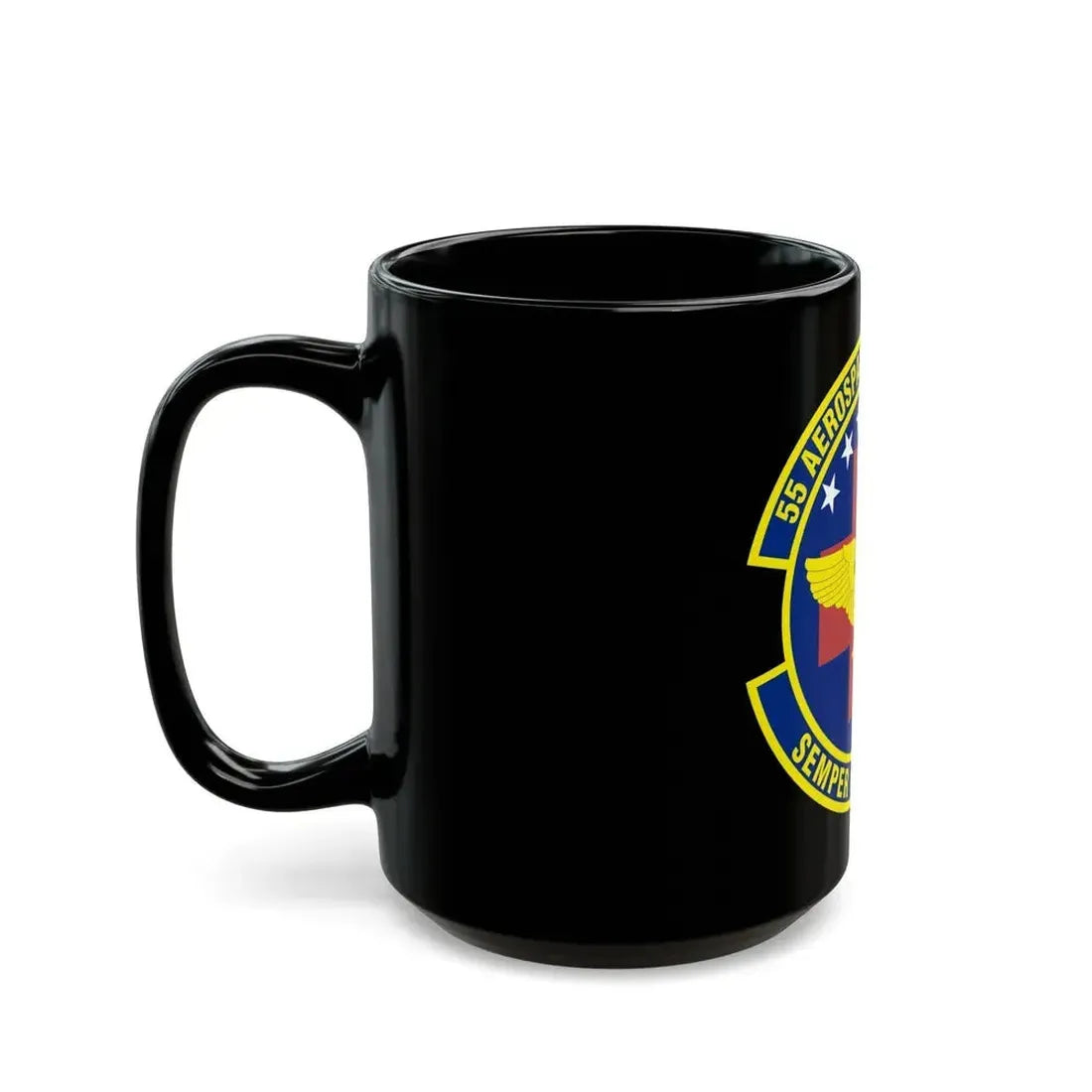 55th Aerospace Medicine Squadron (U.S. Air Force) Black Coffee Mug - Go Mug Yourself