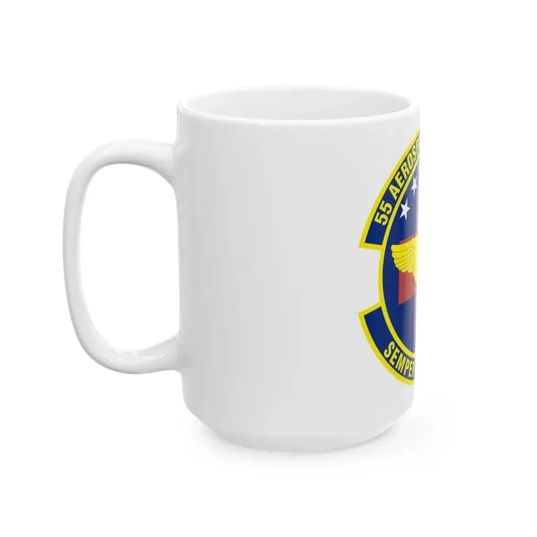 55th Aerospace Medicine Squadron (U.S. Air Force) White Coffee Mug - Go Mug Yourself