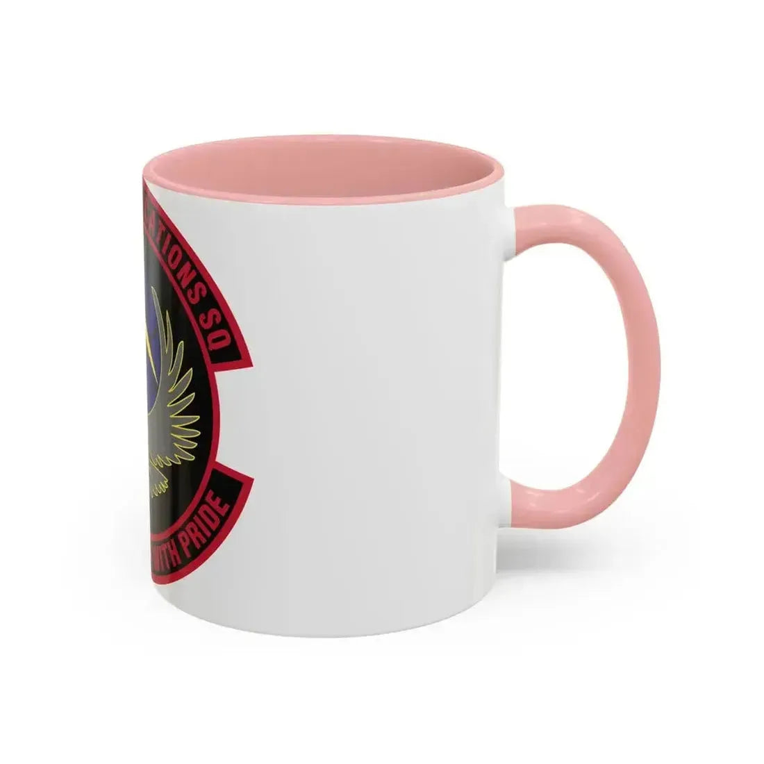 55th Communications Squadron (U.S. Air Force) Accent Coffee Mug - Go Mug Yourself