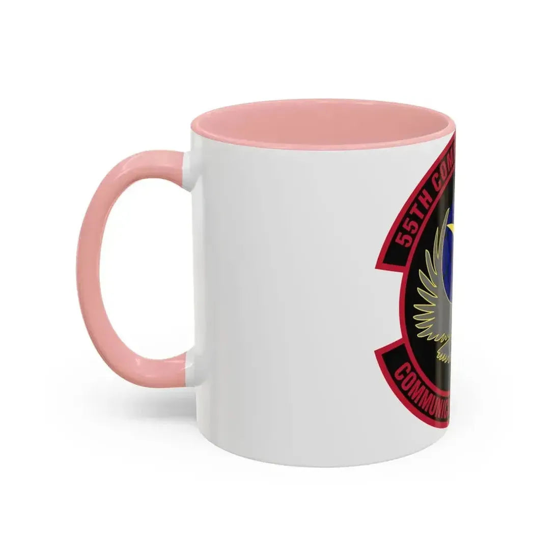 55th Communications Squadron (U.S. Air Force) Accent Coffee Mug - Go Mug Yourself