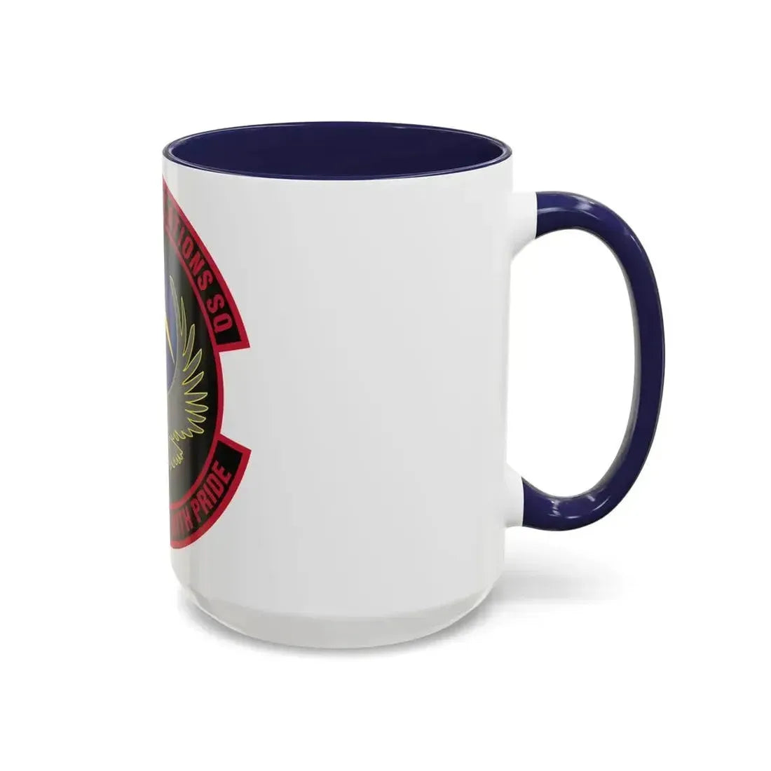 55th Communications Squadron (U.S. Air Force) Accent Coffee Mug - Go Mug Yourself