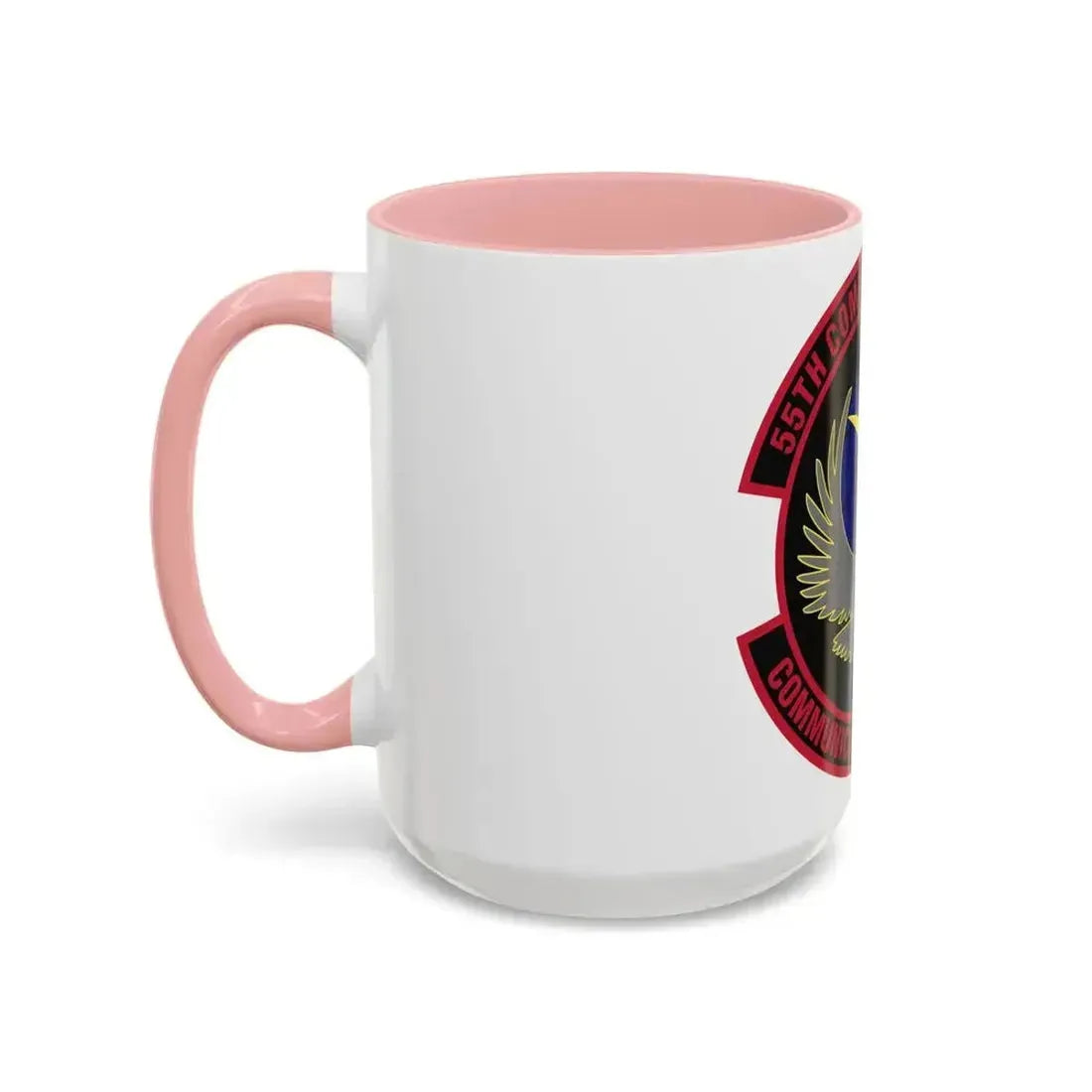 55th Communications Squadron (U.S. Air Force) Accent Coffee Mug - Go Mug Yourself