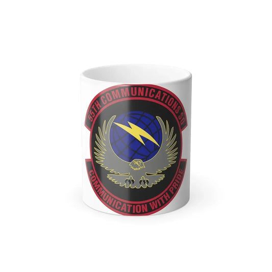55th Communications Squadron (U.S. Air Force) Color Changing Coffee Mug 11oz - Go Mug Yourself