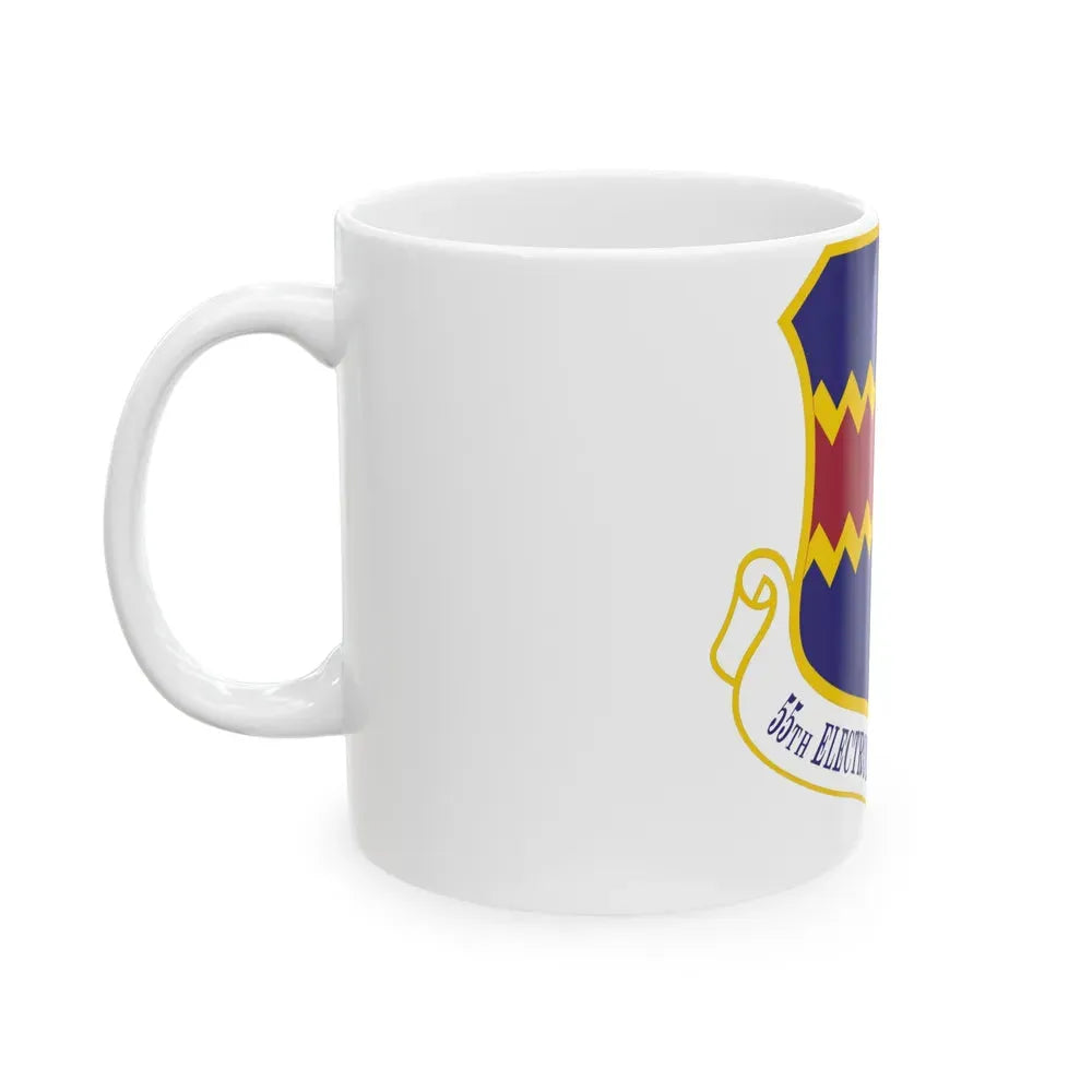 55th Electronic Combat Group (U.S. Air Force) White Coffee Mug - Go Mug Yourself
